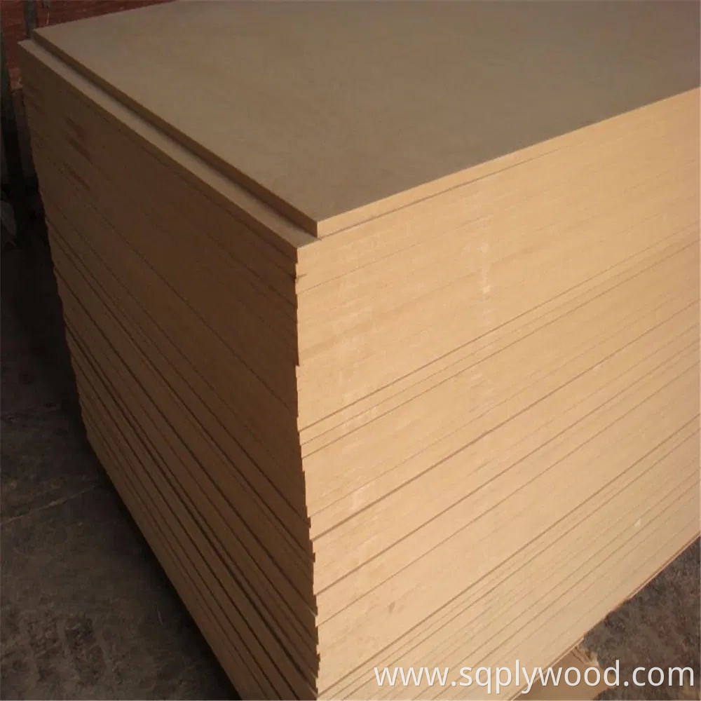 High Gloss 12mm 15mm 18mm White UV Melamine MDF Board for Furniture